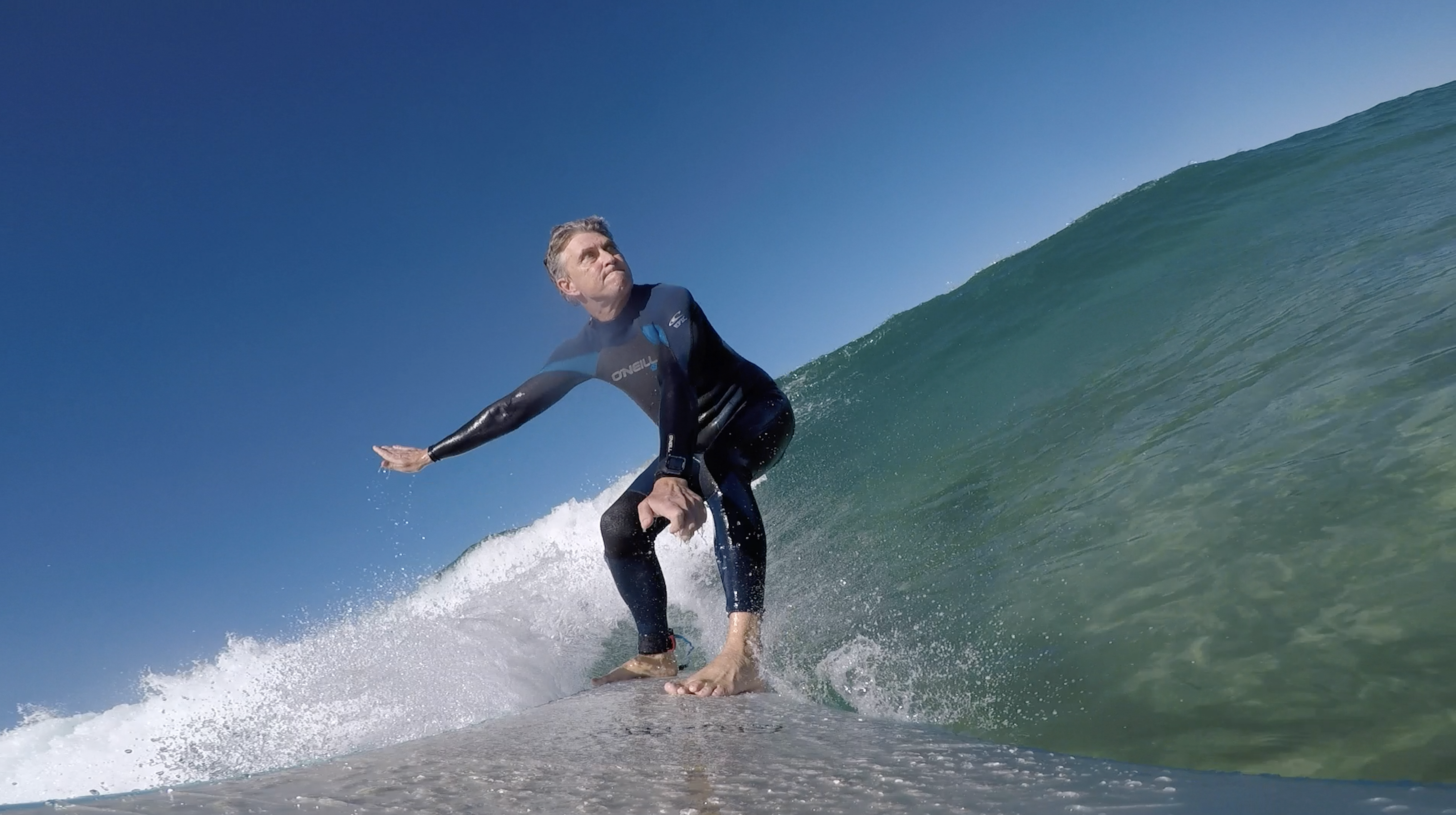 Scott Walters surfing
