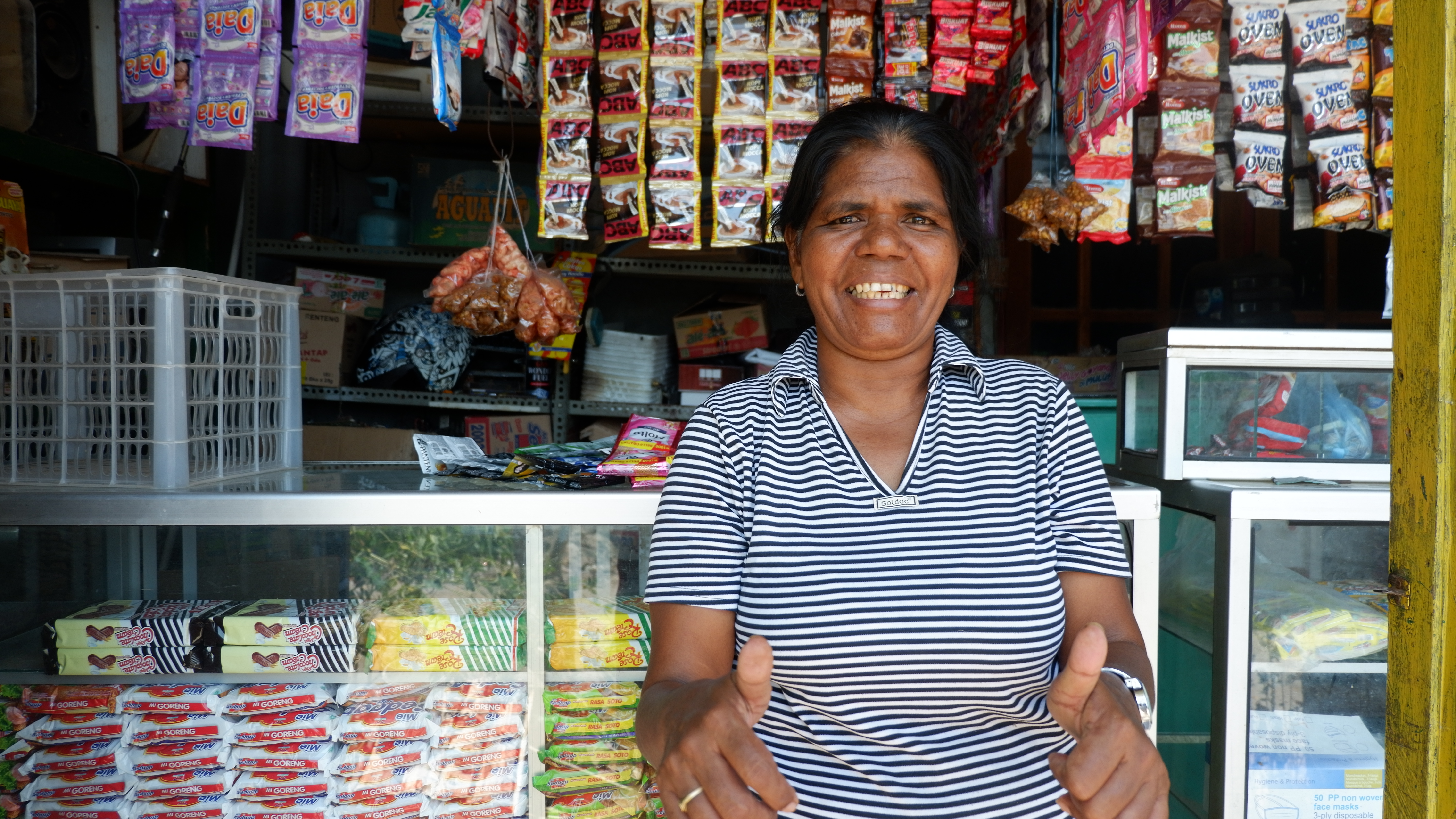 Yuliana, an Indonesian Microfinance client