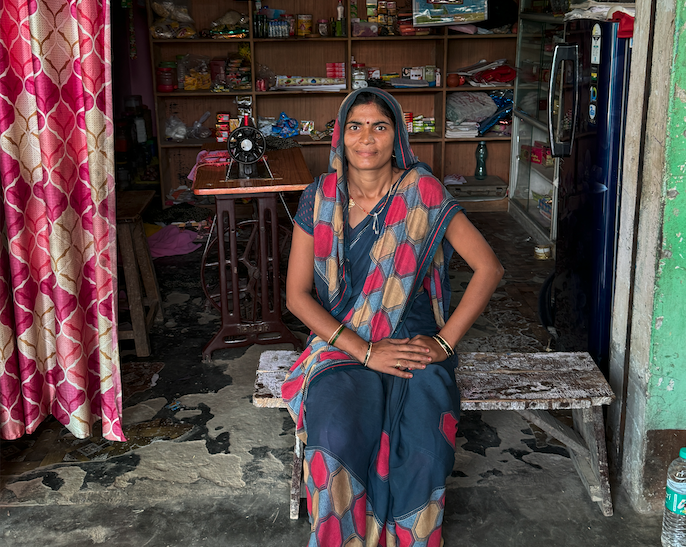 Rani a microfinance client