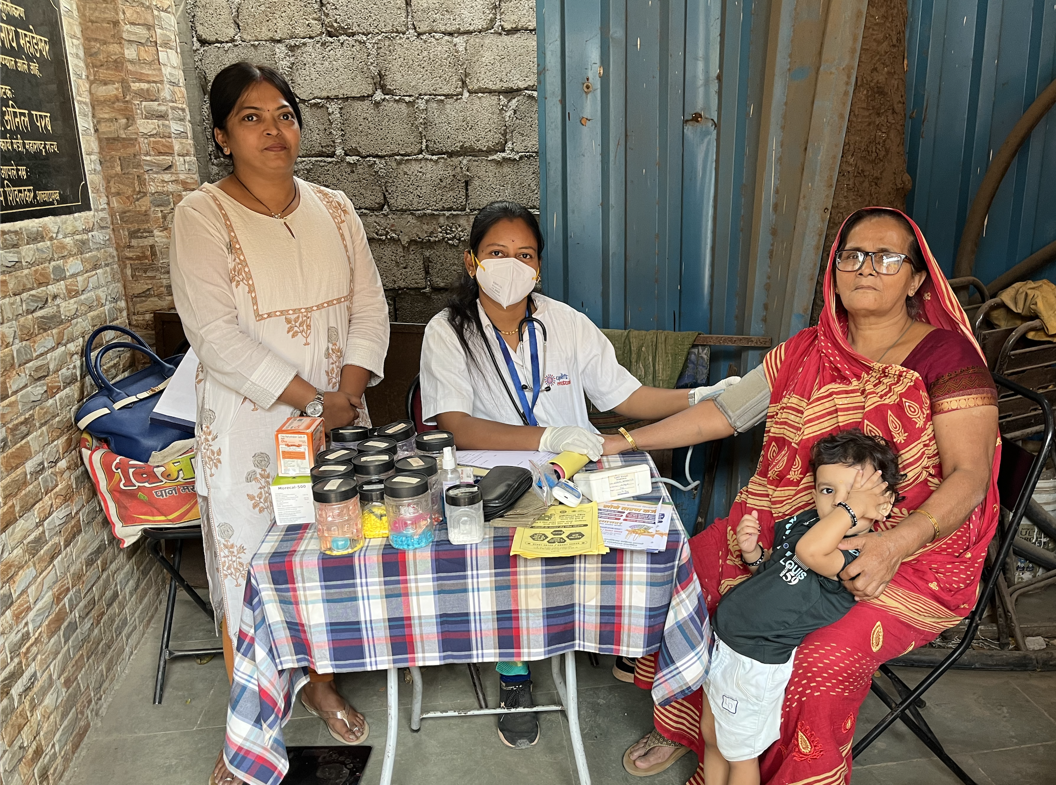 Local partner Uplift helps with patient consult
